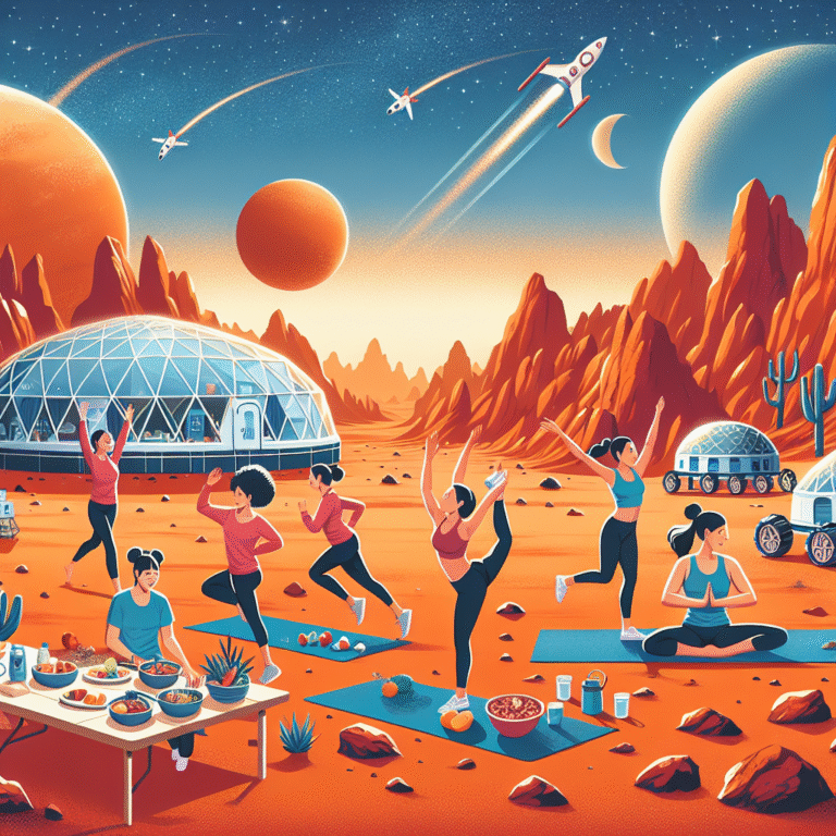 Mars Hidup Sehat: Menerapkan Gaya Hidup Aktif di Planet Merah