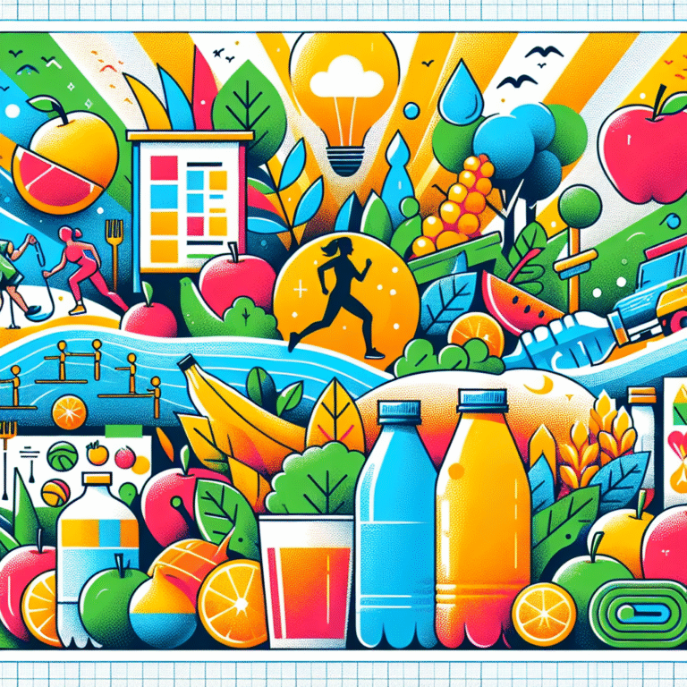 Ide Kreatif Poster Gaya Hidup Sehat yang Mudah Digambar