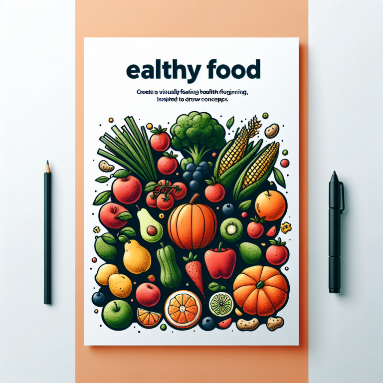 Poster Makanan Sehat untuk Pemula: Inspirasi Mudah Digambar